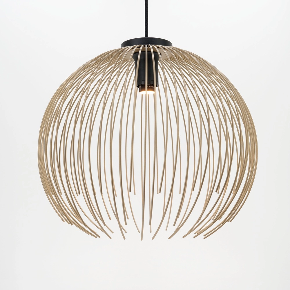 Drahtlampe Venezuela Ø 40cm – schwarz mit Gold Eglo 9008606282265