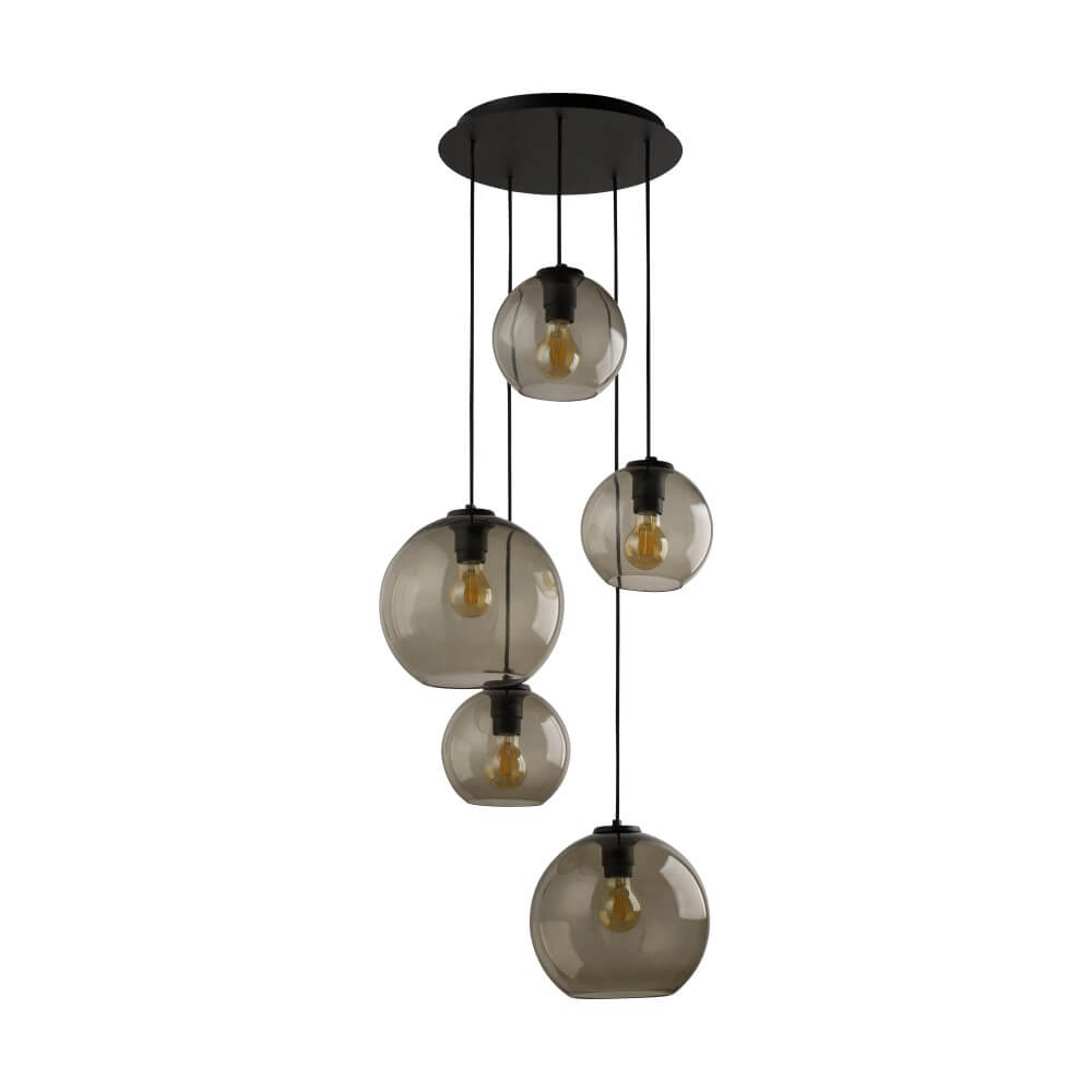 Loft-Hängelampe aus Glas Vetro 5-Licht Lyora 5903139764292