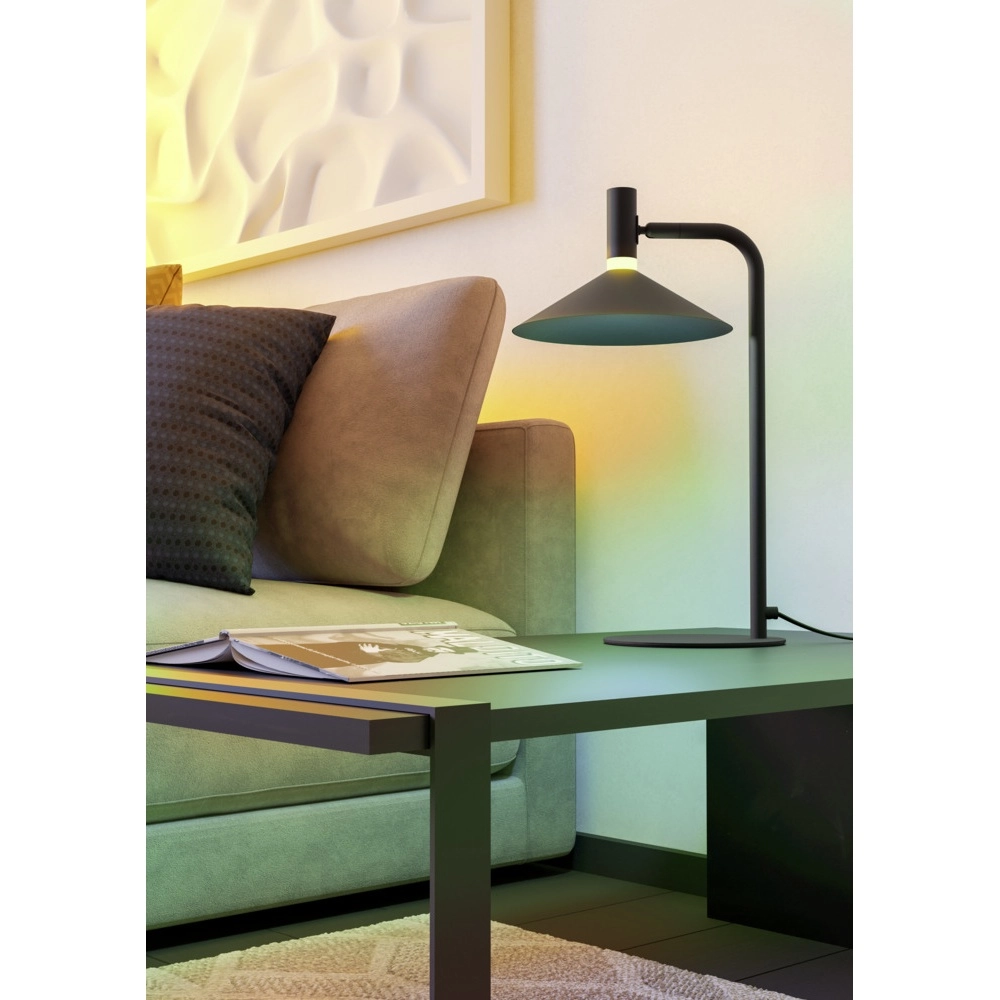 Tischlampe Conomavilla-Z Smart Schwarz Eglo 9008606360611