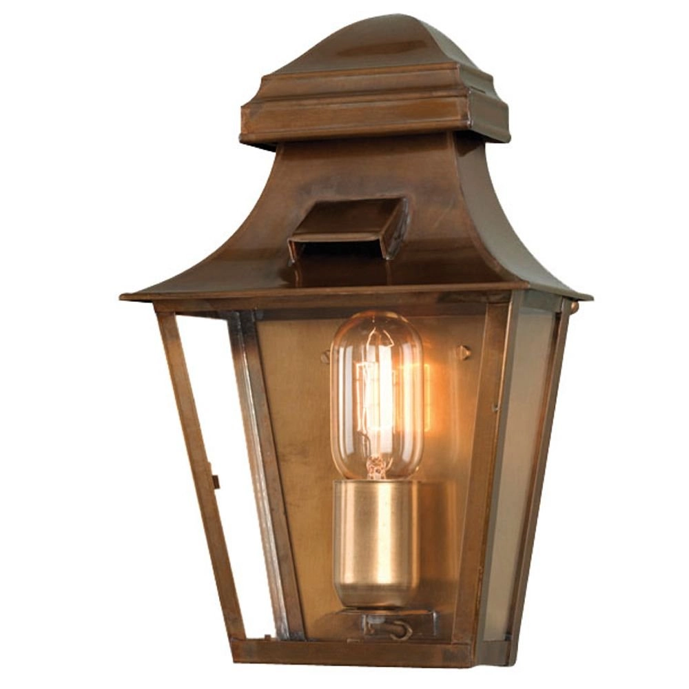 Außenlampe Old England 32 cm kupfer