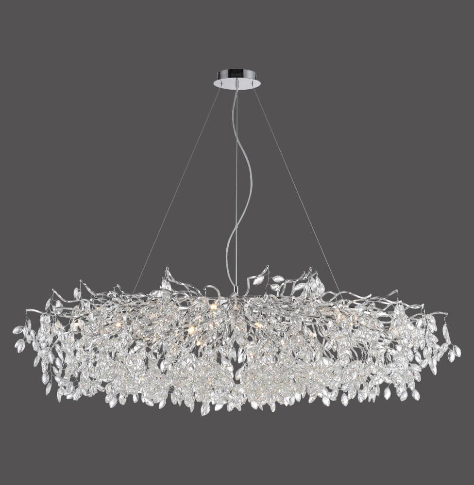 Kronleuchter Ricicle 150 cm Chrom Paul Neuhaus 4012248382097