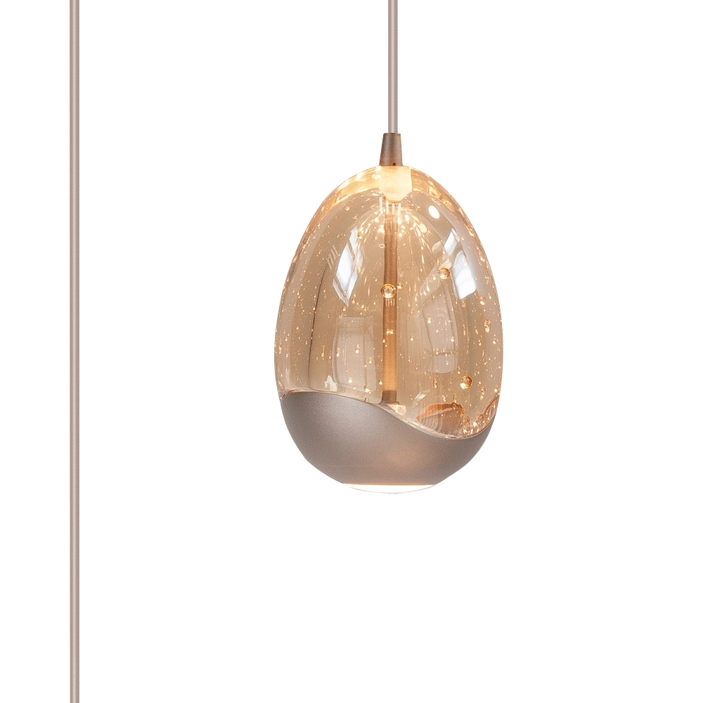 Essaal-Pendellampe Champagne Egg 8-Licht Highlight 8718379052422