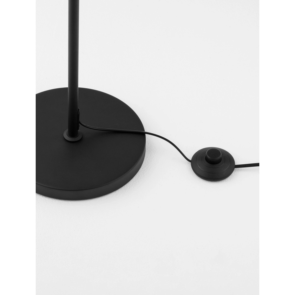 Stehlampe Conico schwarz mit gold Lyora 5212017475473