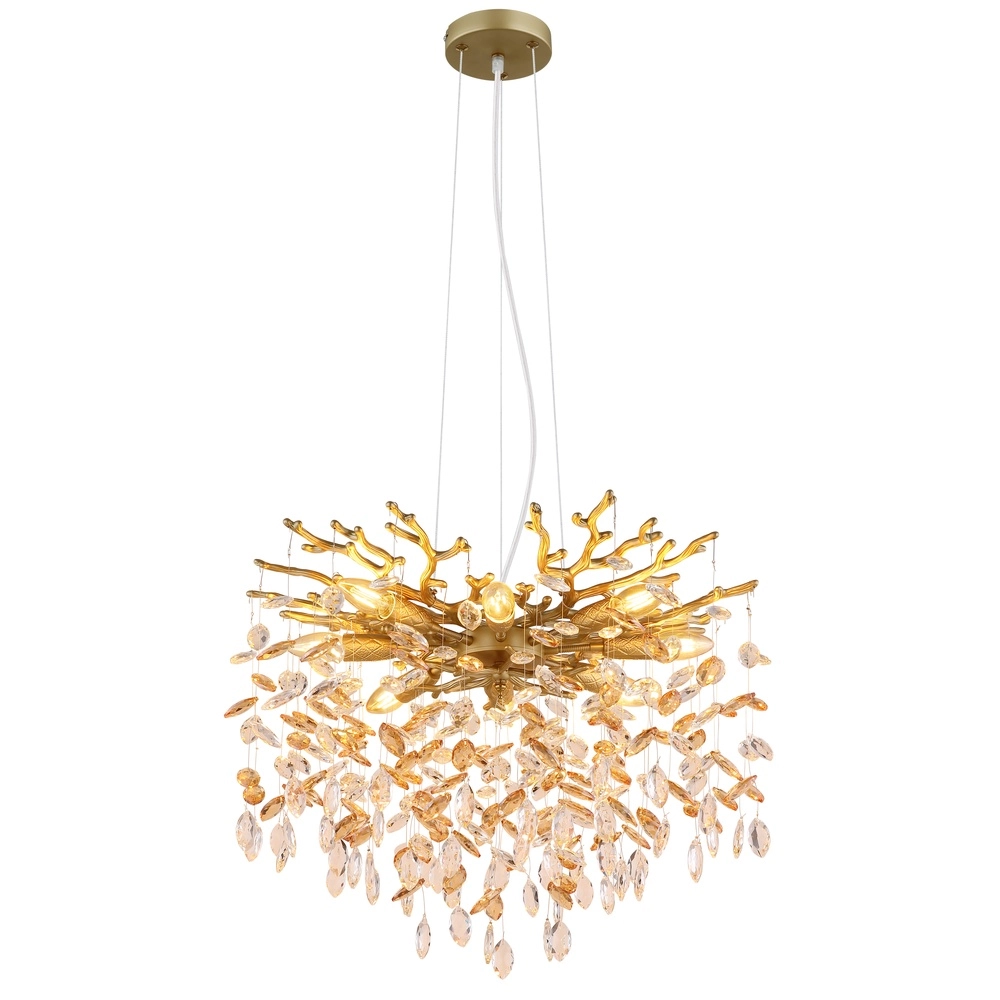 Pendellampe Queena gold Ø 60cm Globo 9007371528677
