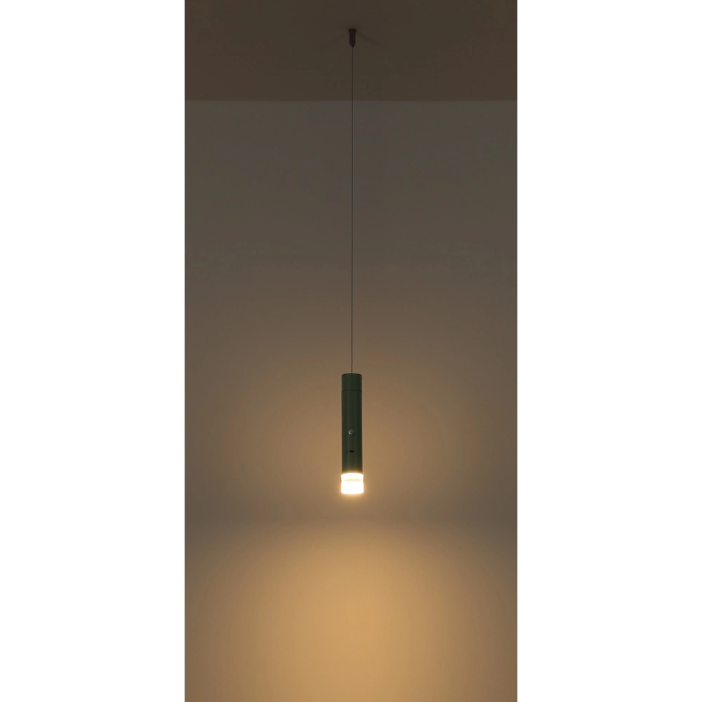 Elegante Pendellampe Pelo Grün Globo 9007371569359