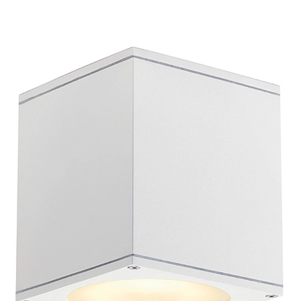 Veranda Strahler Big Theo Ceiling Out GU10 15cm weiß SLV 4024163112697