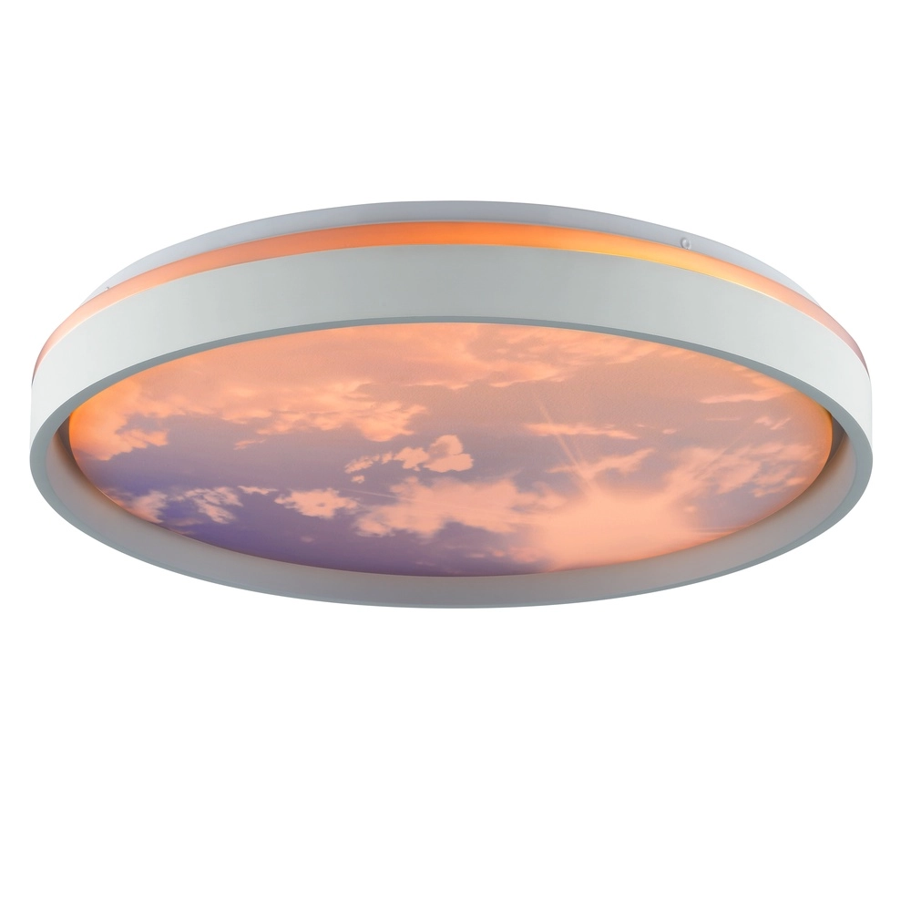 Deckenlicht Sky-Dream Weiß mit grauem Ø 48,5 cm