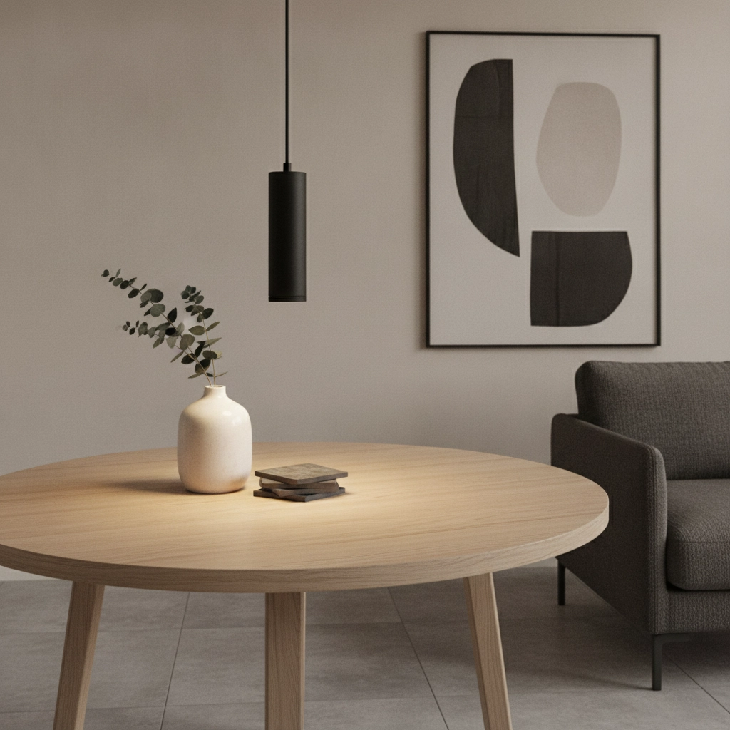 Design-Pendelleuchte Milano schwarz 25cm