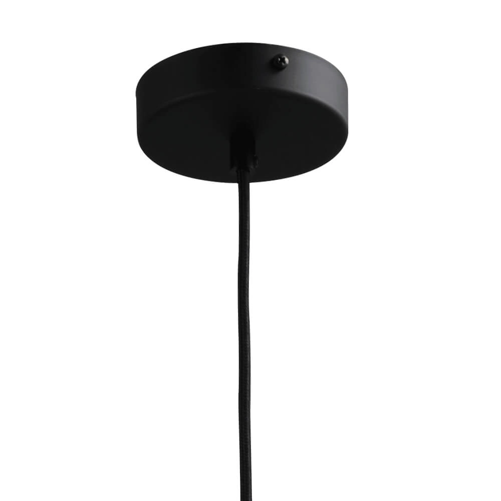 Hängelampe Ø 15cm Bella 2 Schwarz mit Rauchglas Masterlight 8718121334271