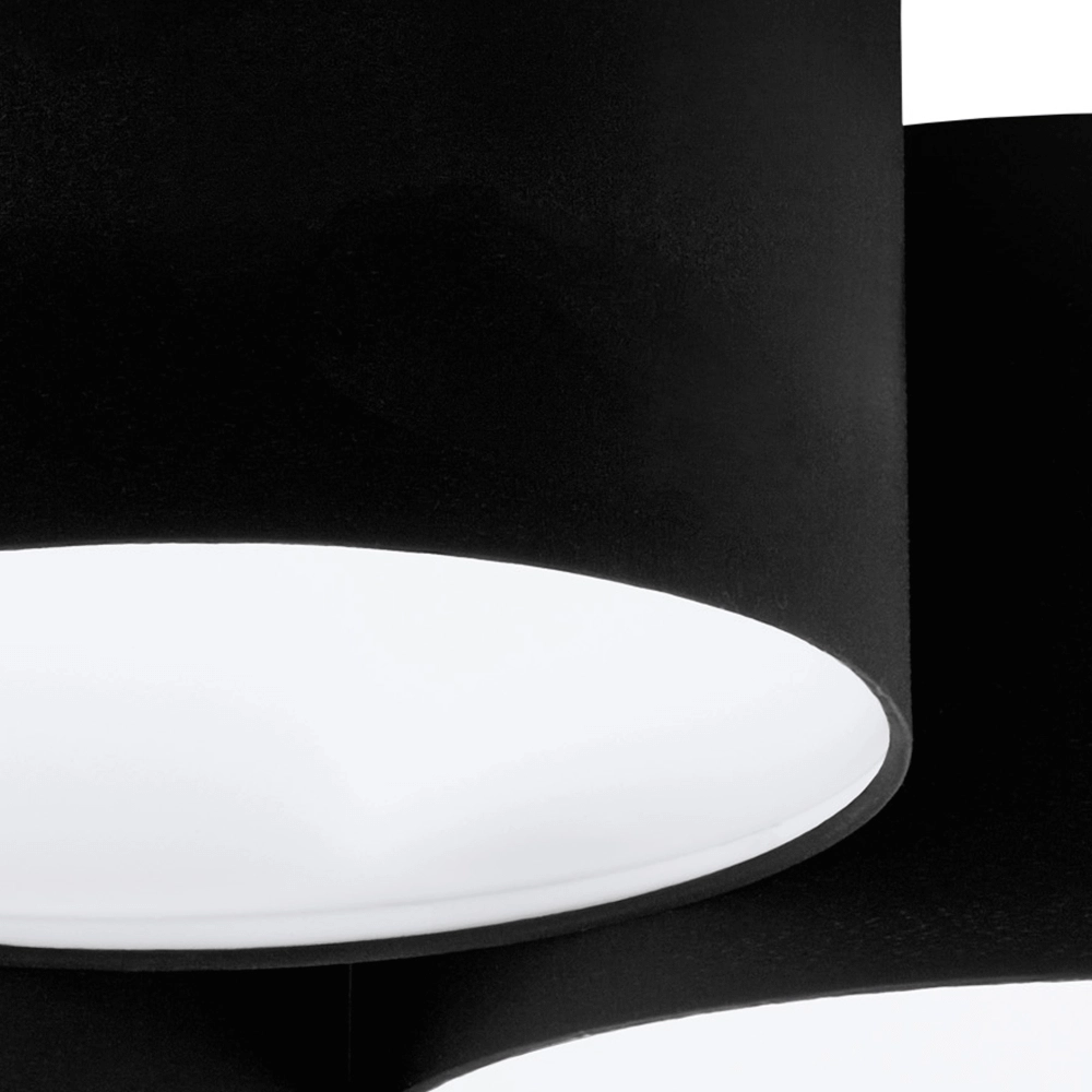 Schwarze Deckenlampe Pastore 2 Eglo 9002759995089