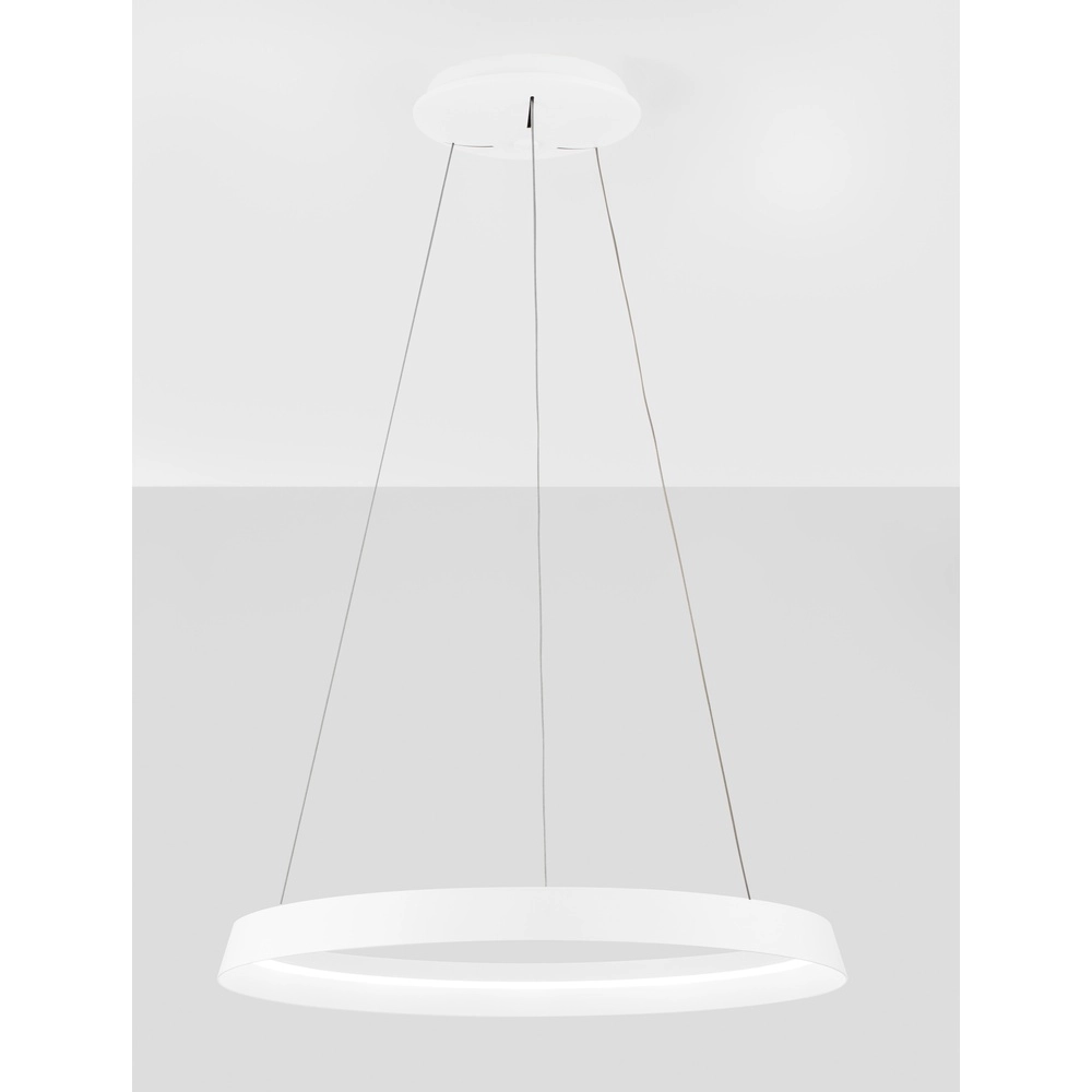 Design-Pendelleuchte Ormi Ø 60cm weiß Lyora 5212017448828
