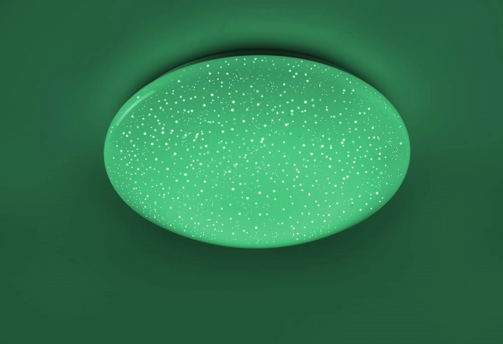 Verstellbare Deckenleuchte Skyler RGB 38cm mit Sterneffekt Just Light 4043689928896