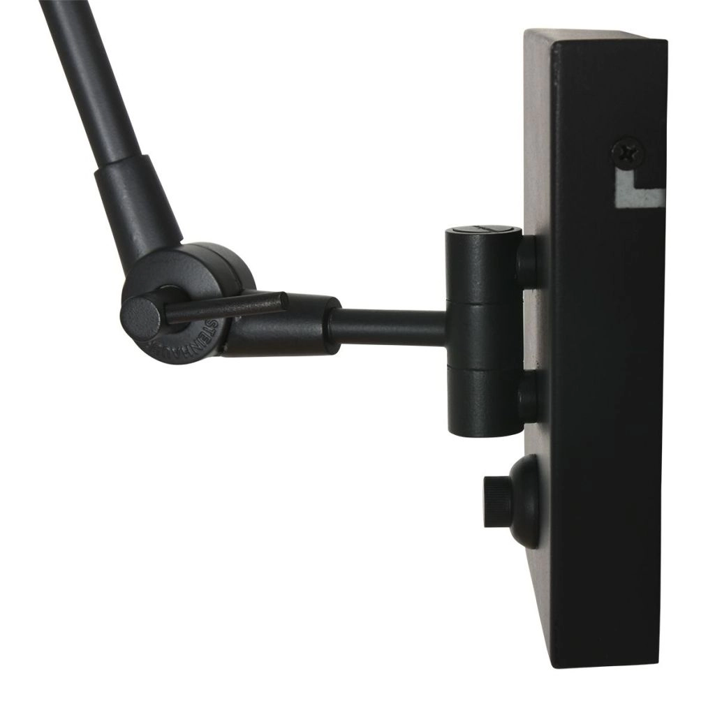 Schwarze Wandlampe Prestige Chic mit Korkkappe Ø30 cm Steinhauer 8712746180688