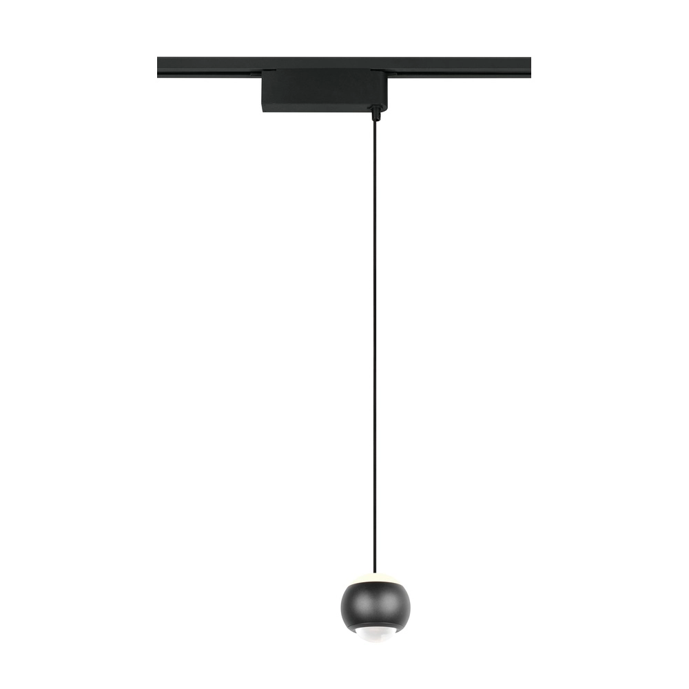 Pendelleuchte für Schiene Hamlet Schwarz 2-phasig Trio 4017807662948