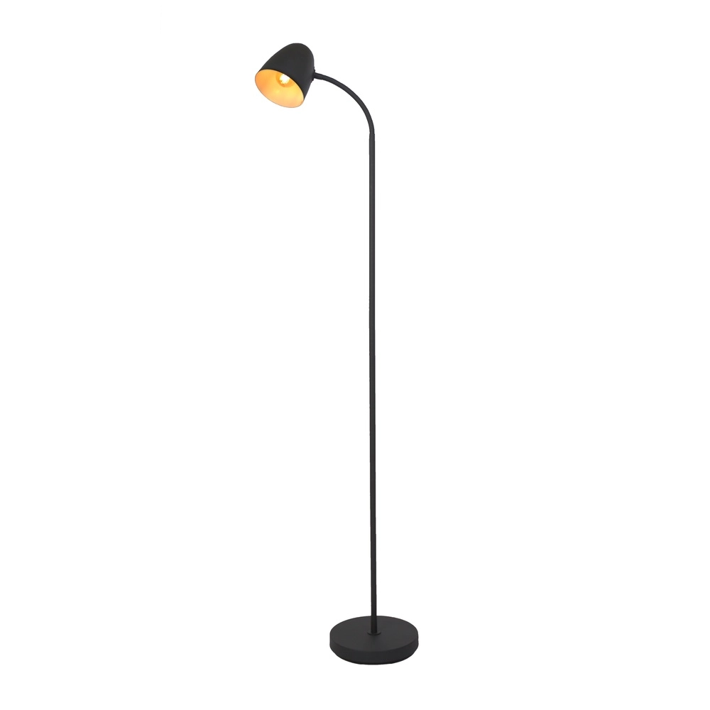 Design-Stehlampe Jason Schwarz