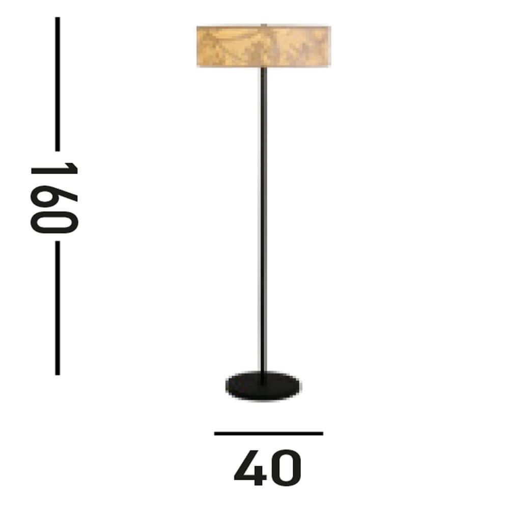 Landhaus-Stehleuchte Isla Ø 40cm Searchlight 5053423273358