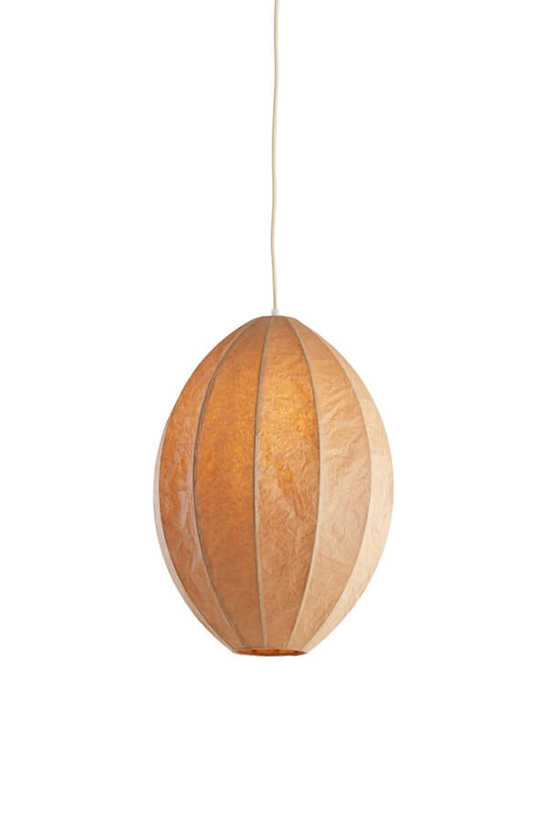 Braune Pendelleuchte Milatos Ø 28,5cm