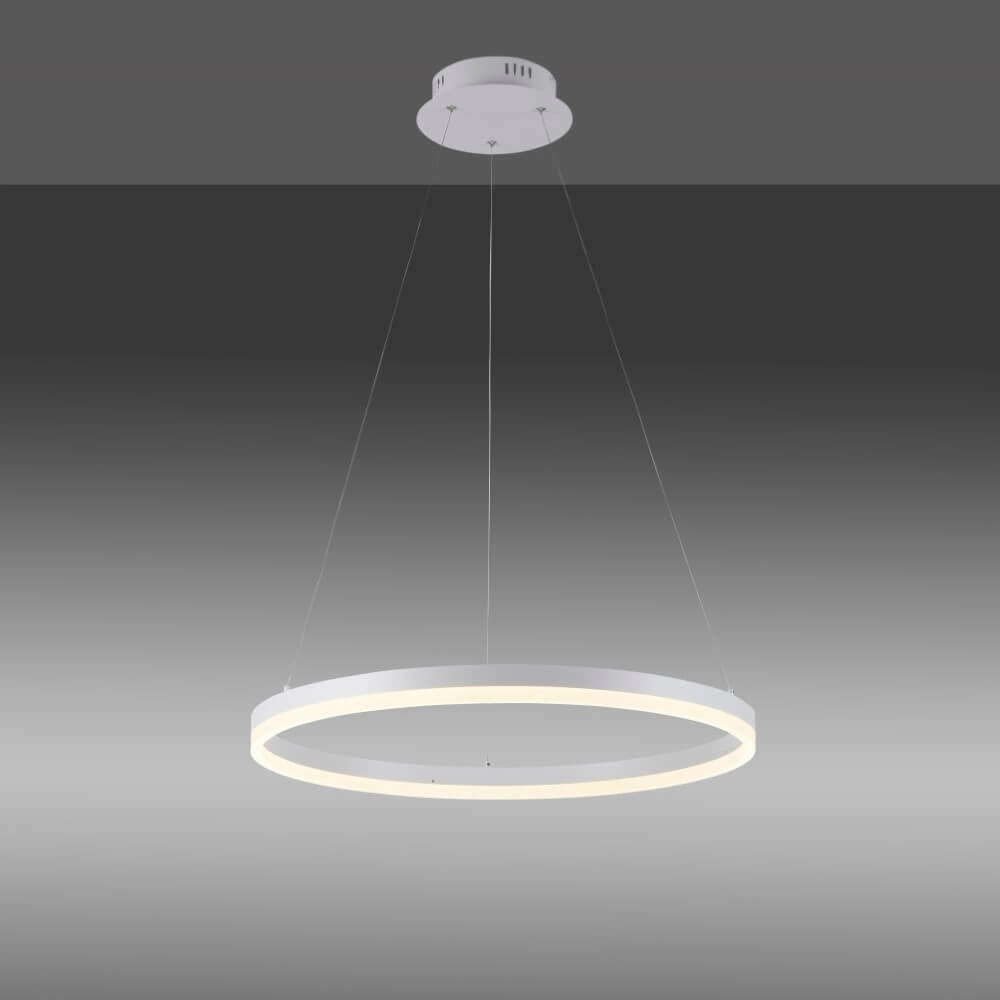 Moderne Hängelampe Titus Ø 60cm weiß Paul Neuhaus 4012248365366