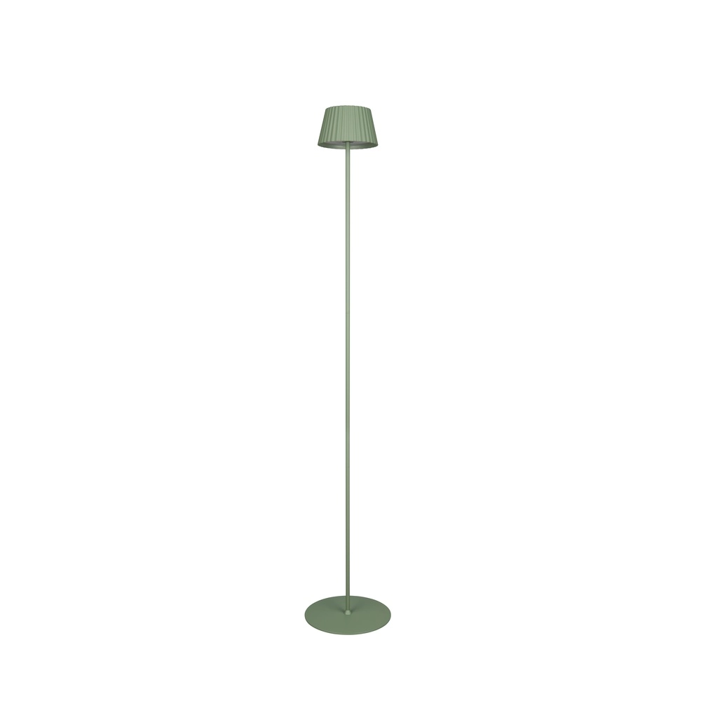 Stehlampe Suarez Pistaziengrün Trio 4017807601763