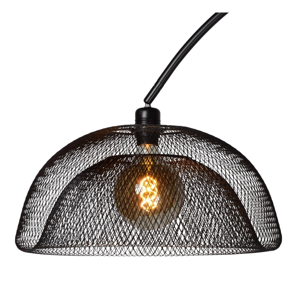 Mesh-Bogenlampe Mesh Schwarz Lucide 5411212302519