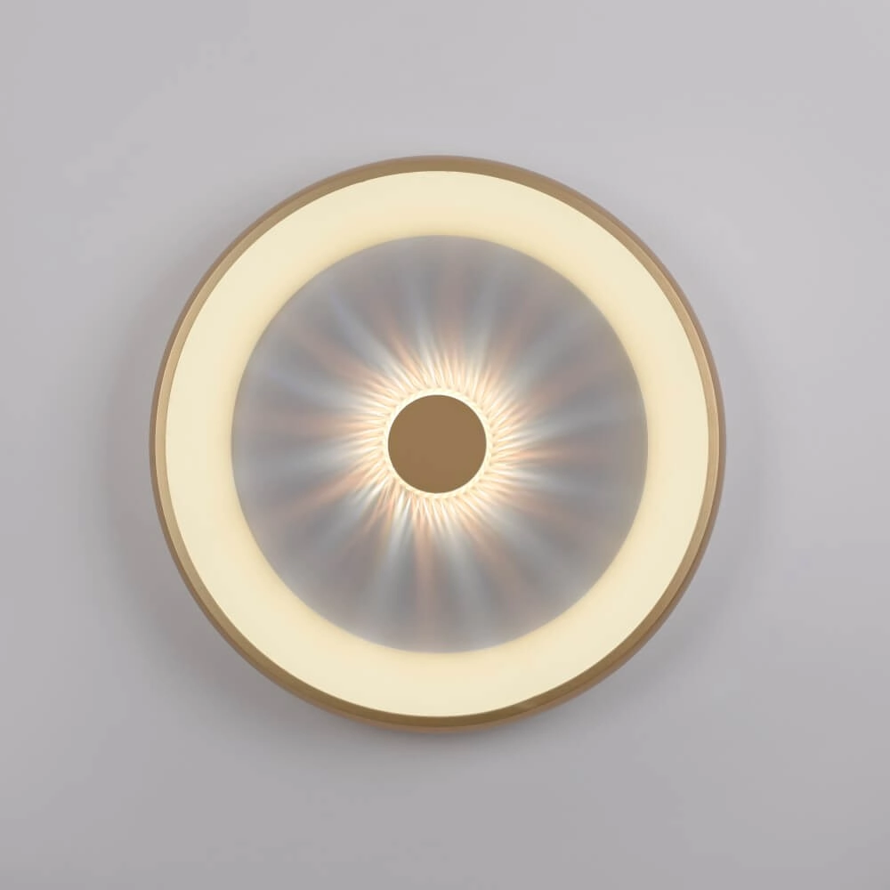 Runde Deckenleuchte Vertigo Messing Ø 61,5cm Just Light 4043689995096