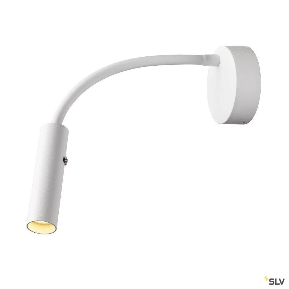 Flexible Nachttischlampe Karpo Goose Weiß