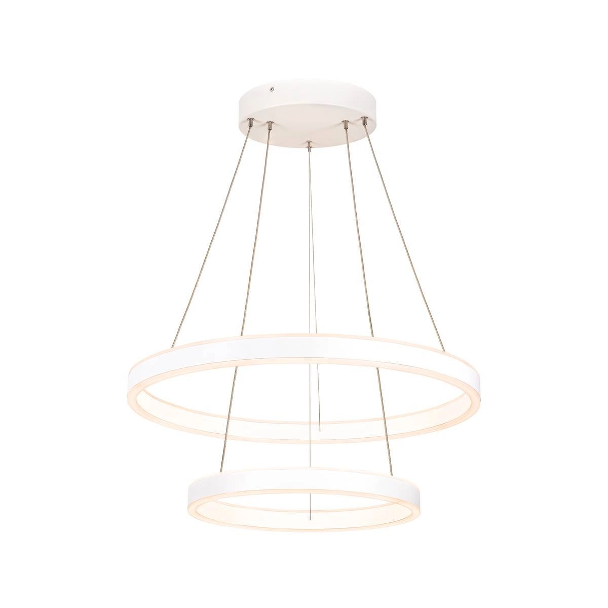 LED Hängelampe One 2-Ringe Ø 60 cm weiß SLV 4024163249164