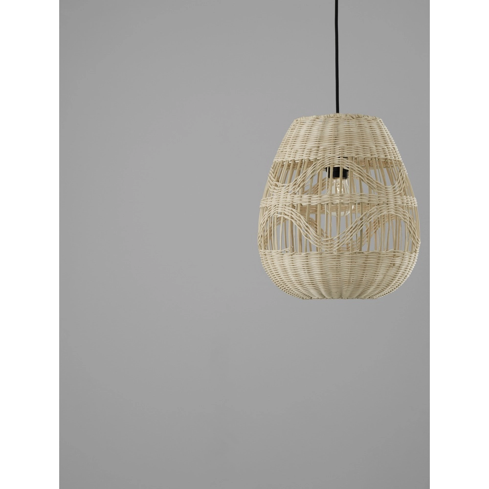 Rattan Pendelleuchte Marlo Ø 30cm Lyora 5212017438805