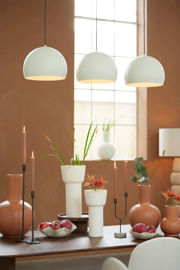 3-flammige Pendelleuchte Jaicey Rahm