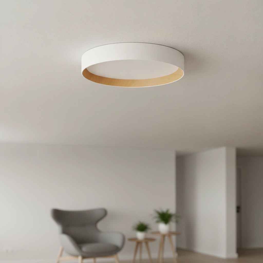 Deckenlampe Stake weiß Ø 45cm