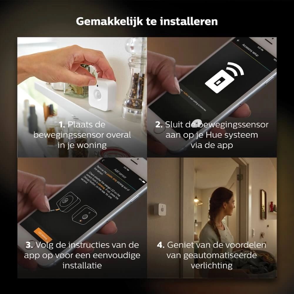 Hue Motion Sensor Bewegungssensor Philips 8719514342125