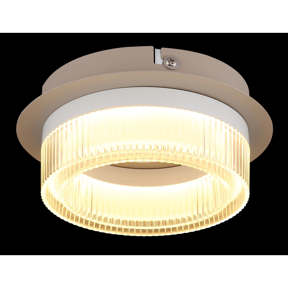 Moderne Deckenleuchte Zara sandbraun Ø 16cm Globo 9007371567065