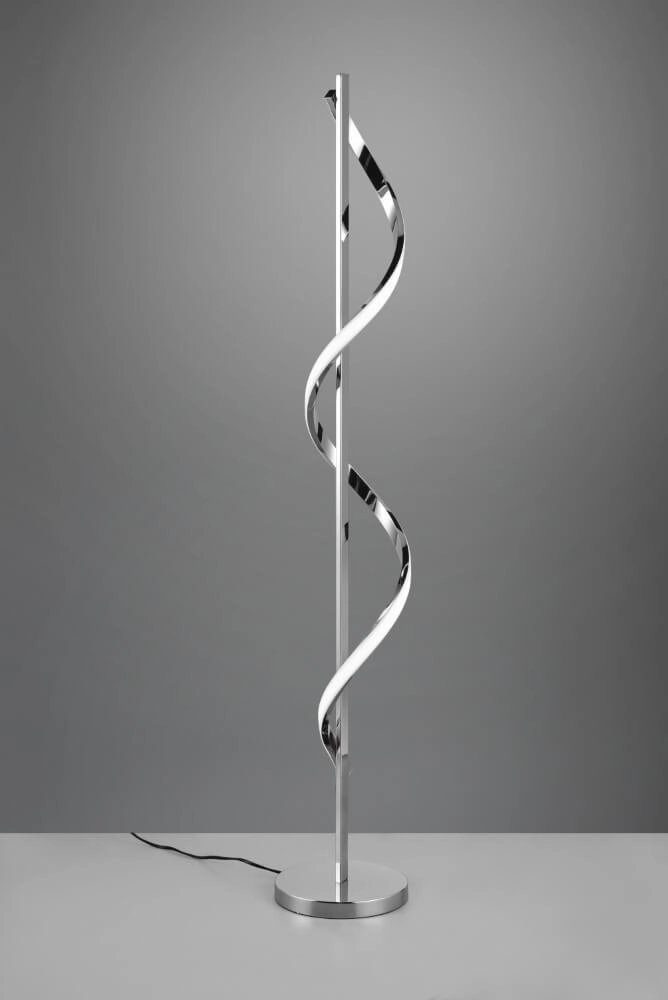 Stehende Stehlampe Isabel 120 cm hoch, Chrom Trio 4017807561579