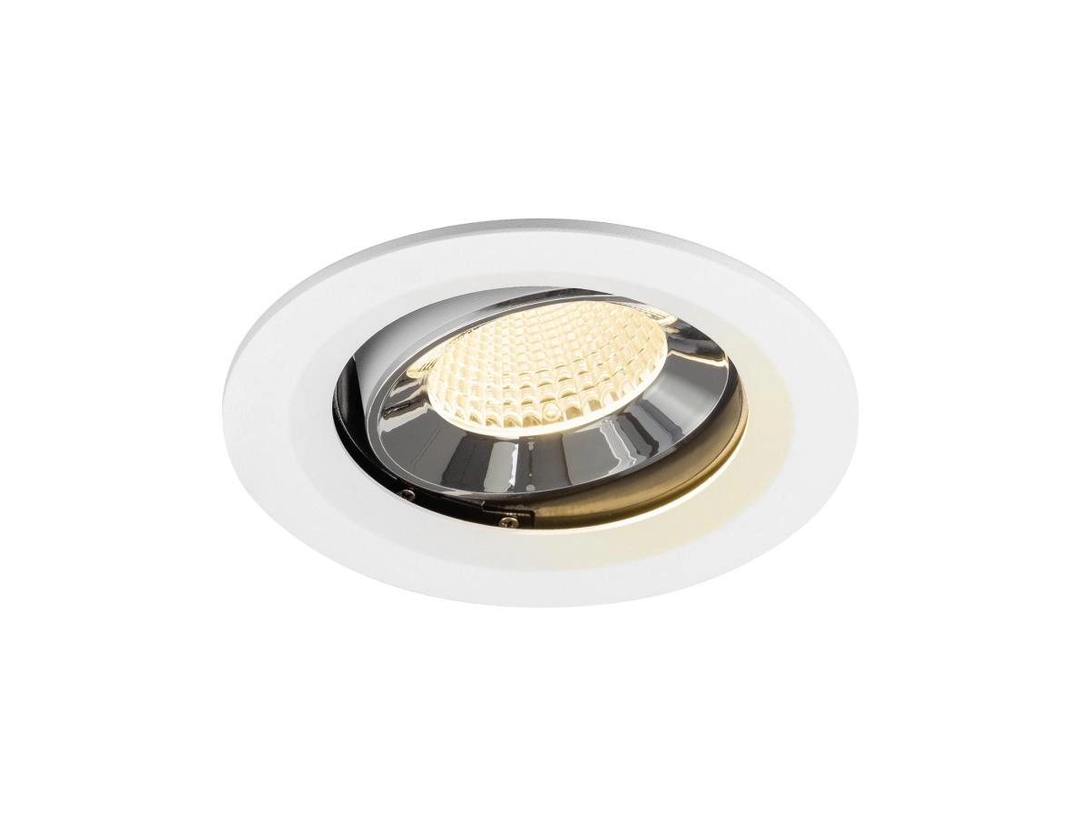 Einbau-Strahler Numinos Move M weiß/chrom 3000K - 40gr SLV 4024163310734