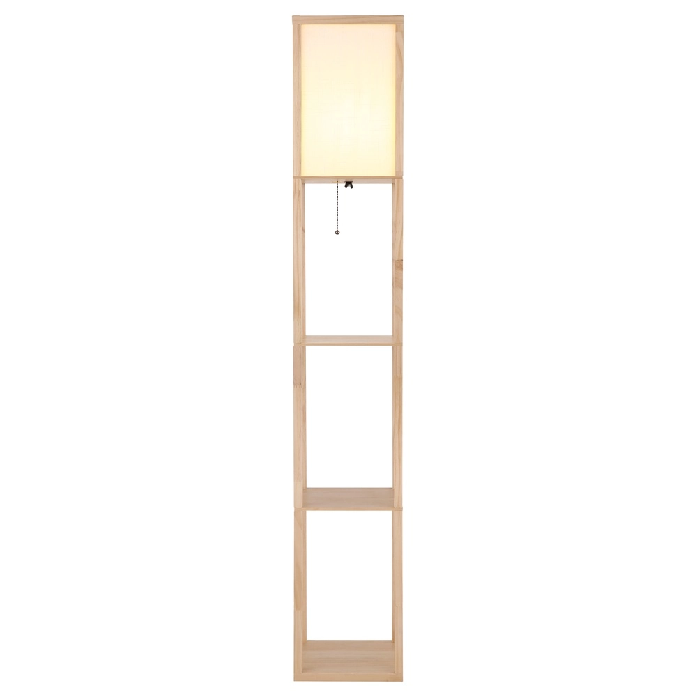 Stehlampe Tabitha Holz Globo 9007371572410