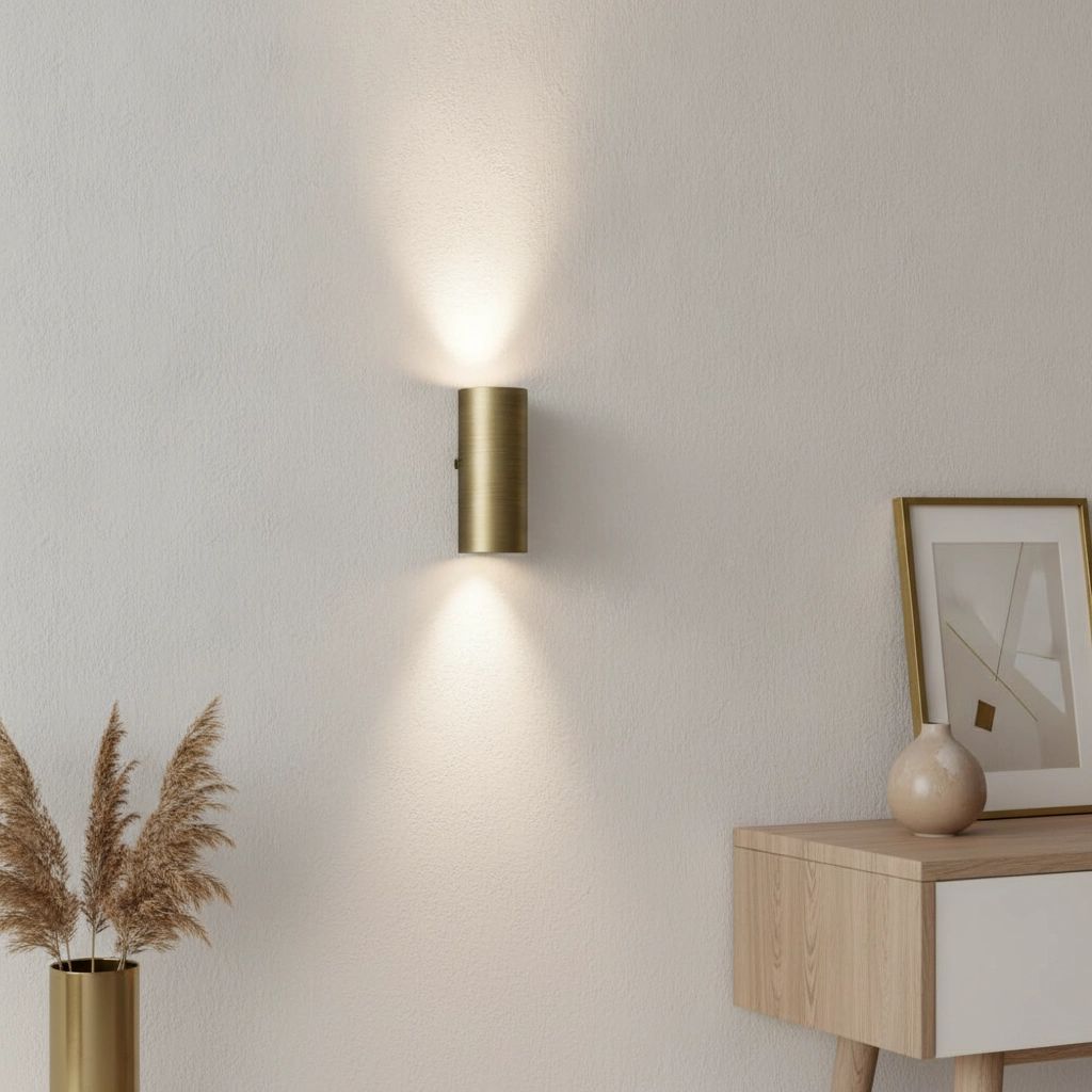 Design-Aufbaustrahler Roulo Antik Bronze Up & Down