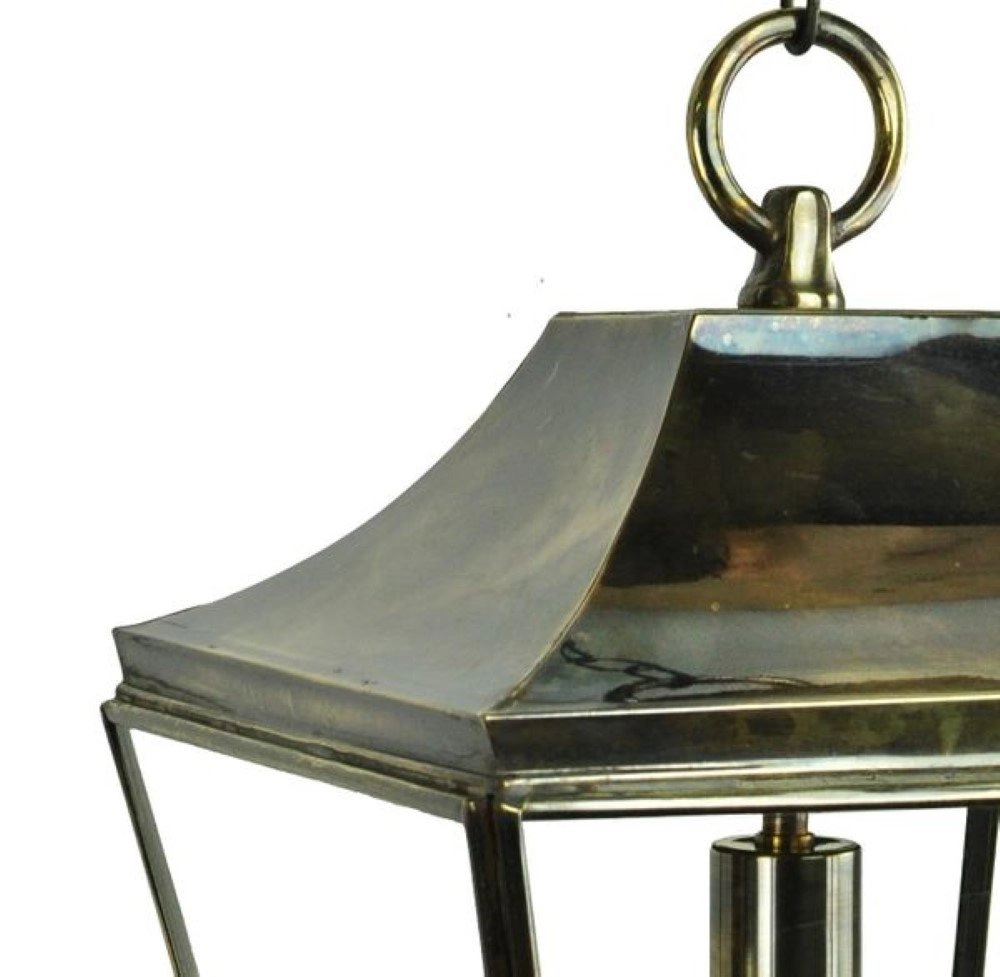 Ländliche Hängelampe Knightbridge 48cm - Gold poliert (PBUL) Limehouse