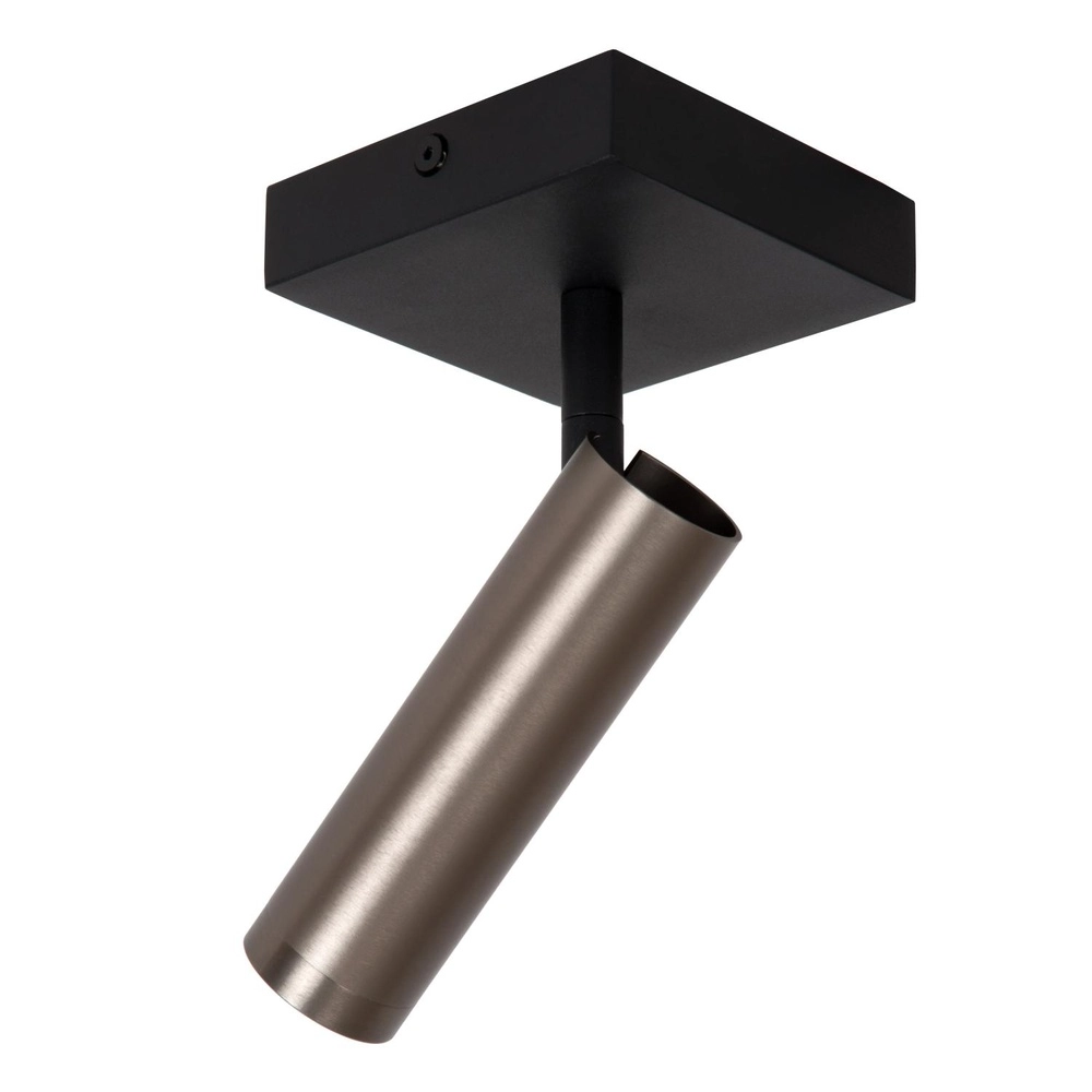 Elegante Deckenlampe Grado Metallisch-Grau Lucide 5411212221698
