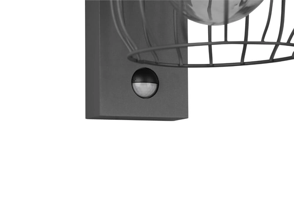 Wandlampe Tuela mit Bewegungssensor Anthrazit Trio 4017807506143