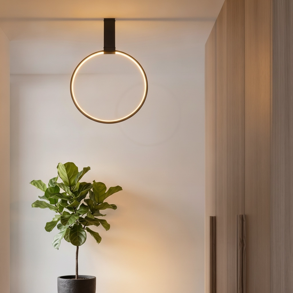 Design-Deckenleuchte Garve schwarz Ø 40cm