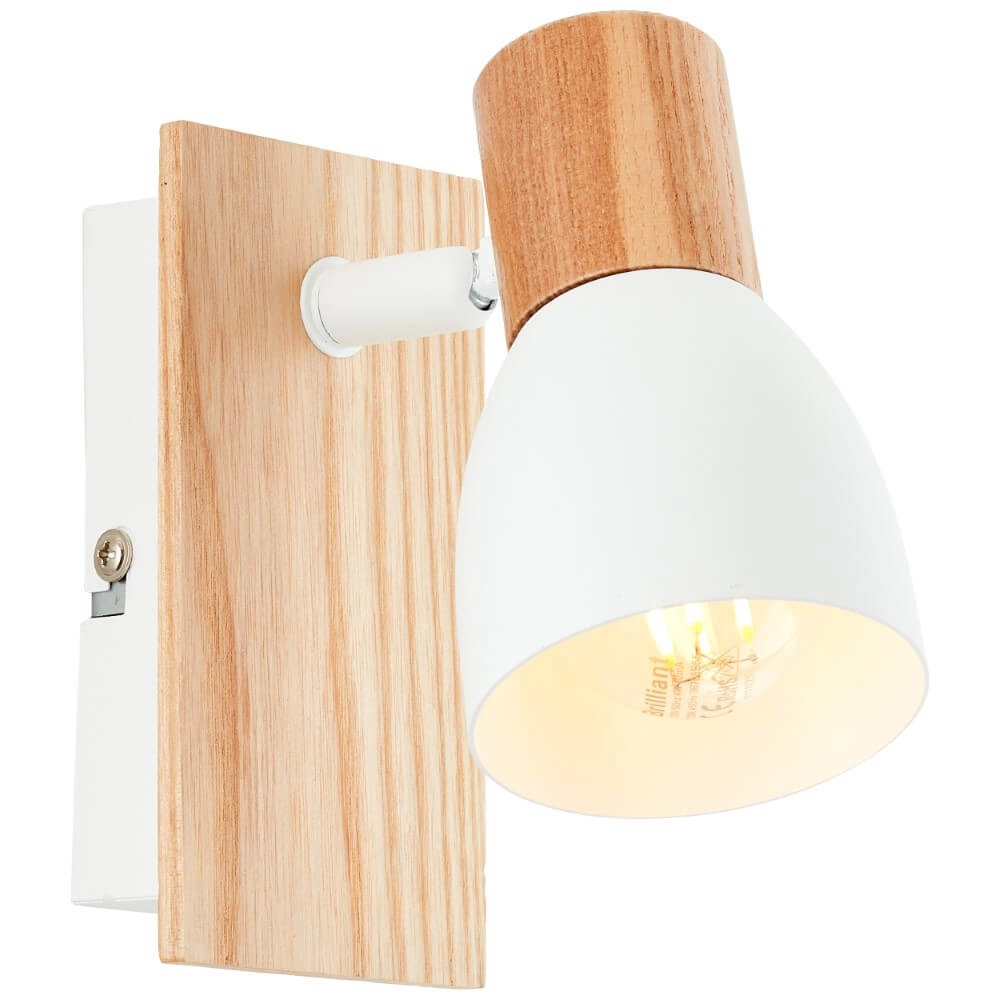 Wandlampe Daintree Weiß Brilliant 4004353408656