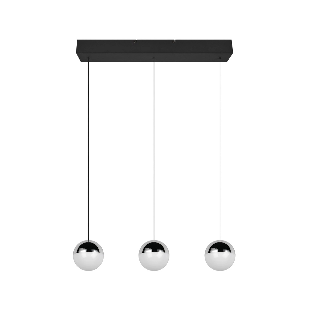 3-Licht Pendellampe Senta Chrom Trio 4017807685831