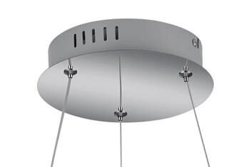 LED-Hängelampe Bologna Chrom Trio 4017807525649