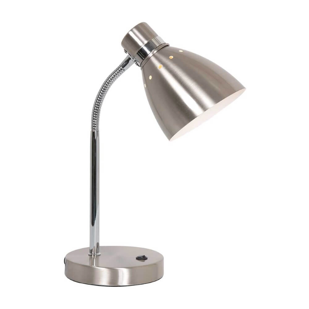 Schreibtischlampe aus Edelstahl Spring