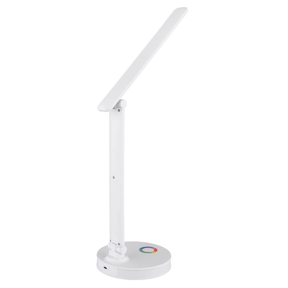 Schreibtischlampe Geraldo weiß Globo 9007371446667