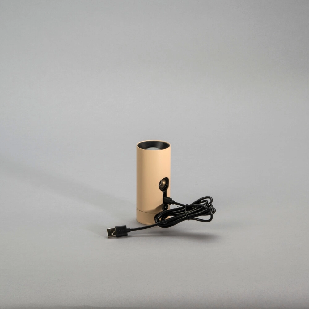 Wiederaufladbare Tischleuchte Multi Sandbraun mit Magnet KonstSmide 7318307844337