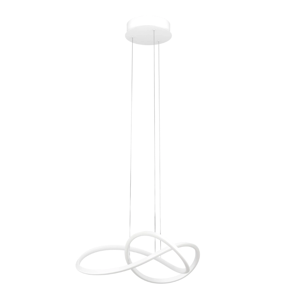 Design-Pendellampe Riaza weiße Ø 83 cm höheverstellbar