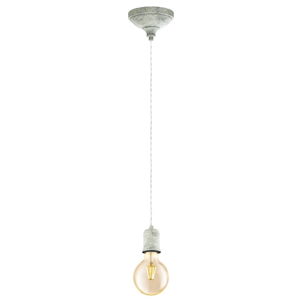 Ländliche Hängelampe Yorth Shuttle Vintage White Eglo 9002759325336