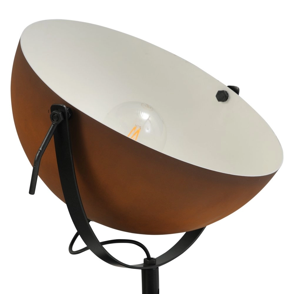Tischlampe Industria Uplighter 40 cm mit weiß im Inneren Masterlight 8718121236773