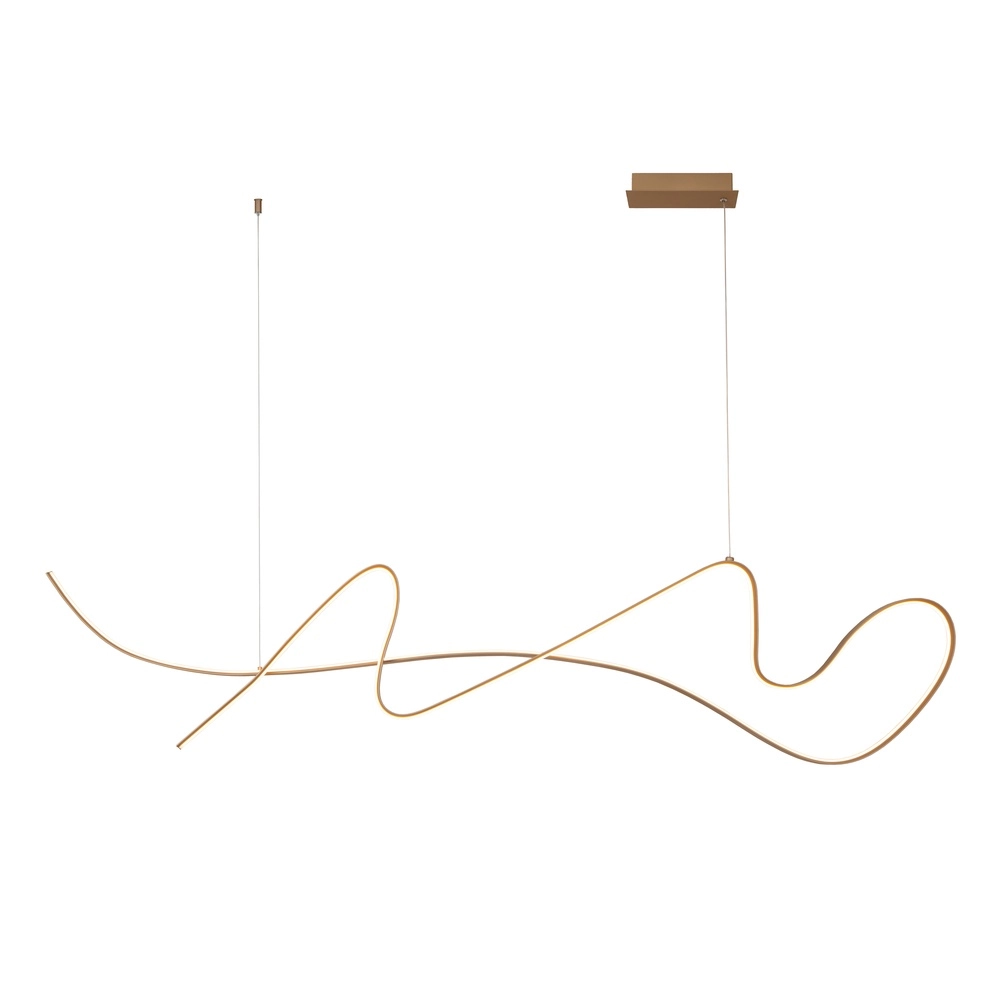 Champagner-Pendellampe Lambada Konstruktion Premium by Lucide 5411212520913